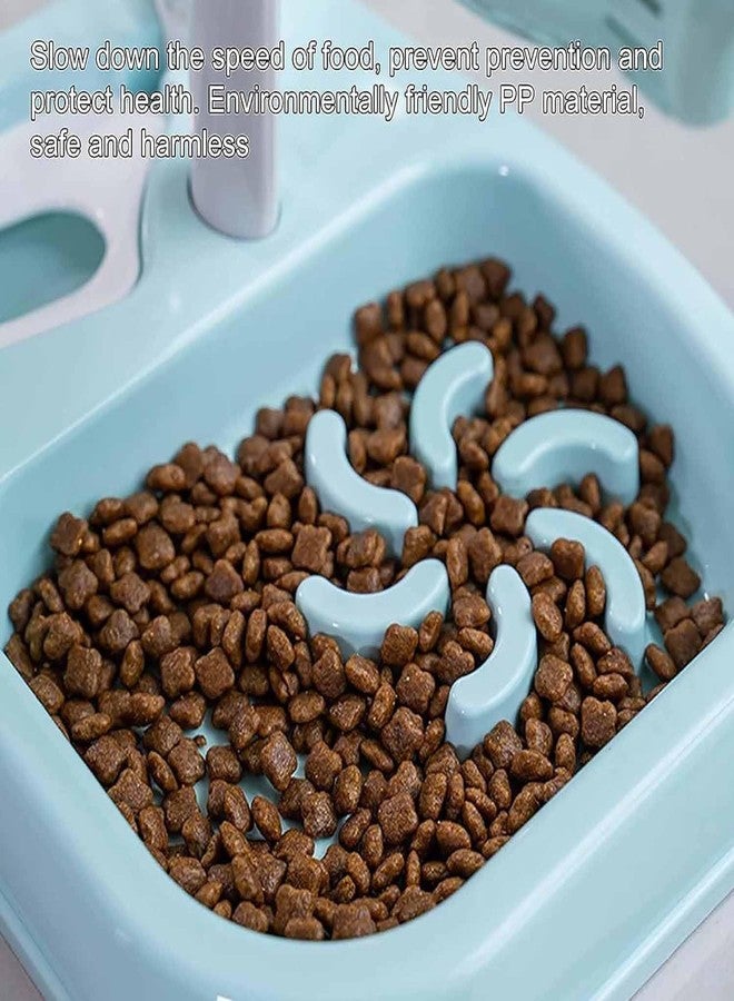 TGOPIT موزع طعام أوتوماتيكي للحيوانات الأليفة من TGOPIT: وعاء ماء دوار للحيوانات الأليفة، يُعاد تعبئته بالجاذبية، سهل التنظيف، لوازم تغذية ذاتية للحيوانات الصغيرة والكبيرة، الجراء والقطط (قطعة واحدة) - Image 3